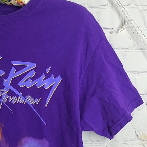 Vintage Y2K Official Prince Purple Rain Violet Tee Tshirt Unisex Size Medium - Picture 9 of 15